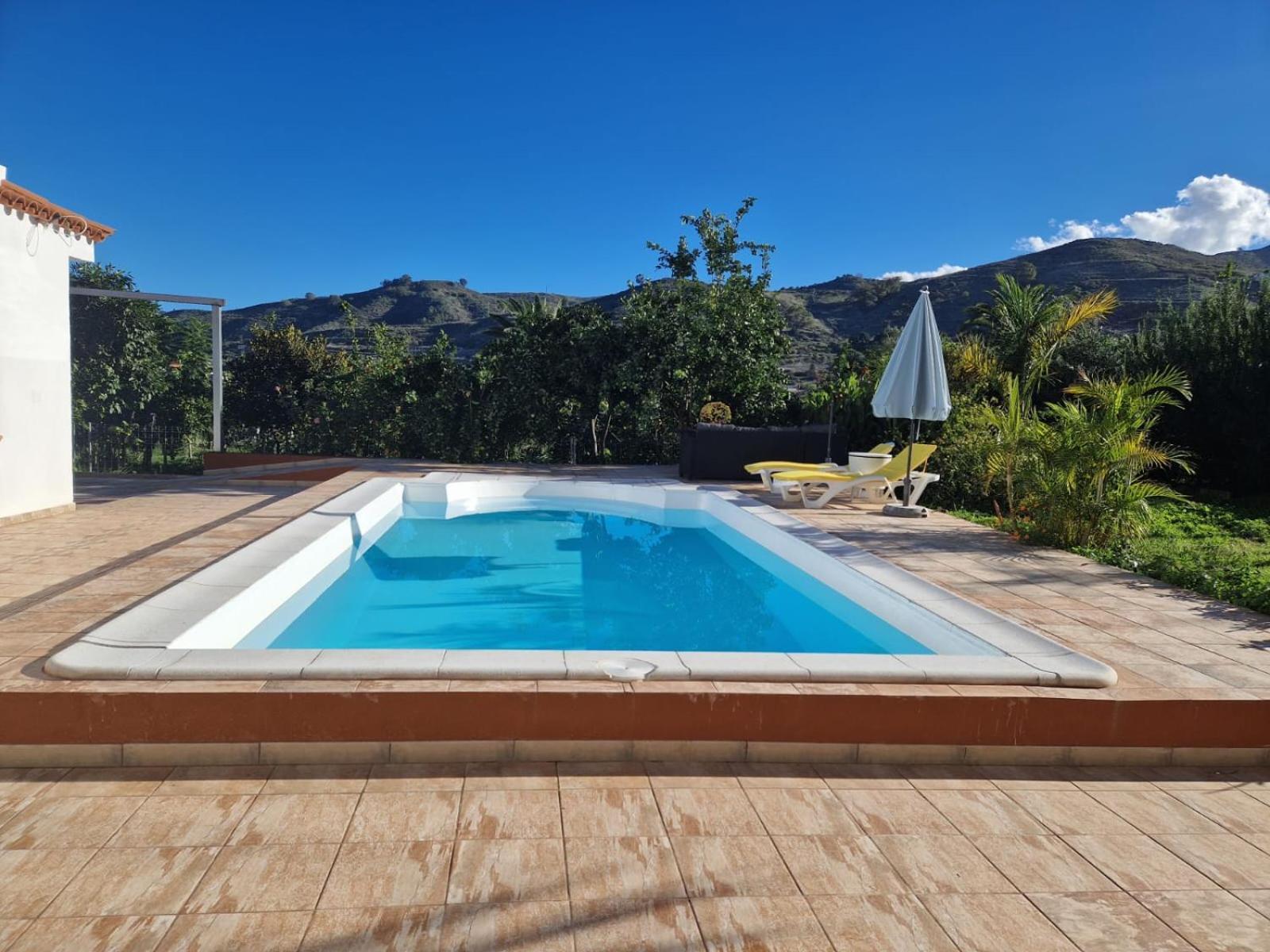 הוילה Santa Brígida Casa Con Piscina, High-Speed Wi-Fi Y Vistas מראה חיצוני תמונה