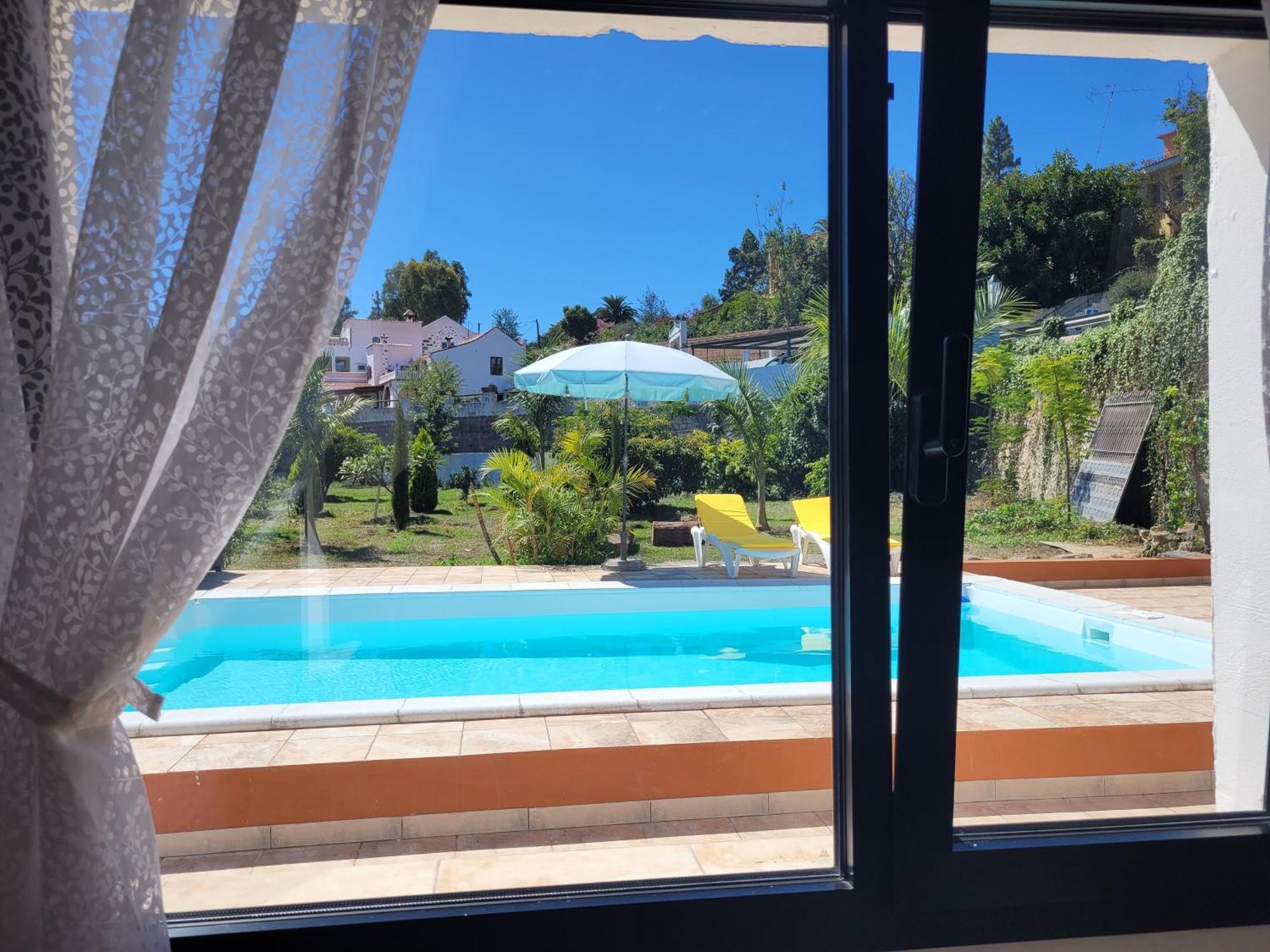 הוילה Santa Brígida Casa Con Piscina, High-Speed Wi-Fi Y Vistas מראה חיצוני תמונה